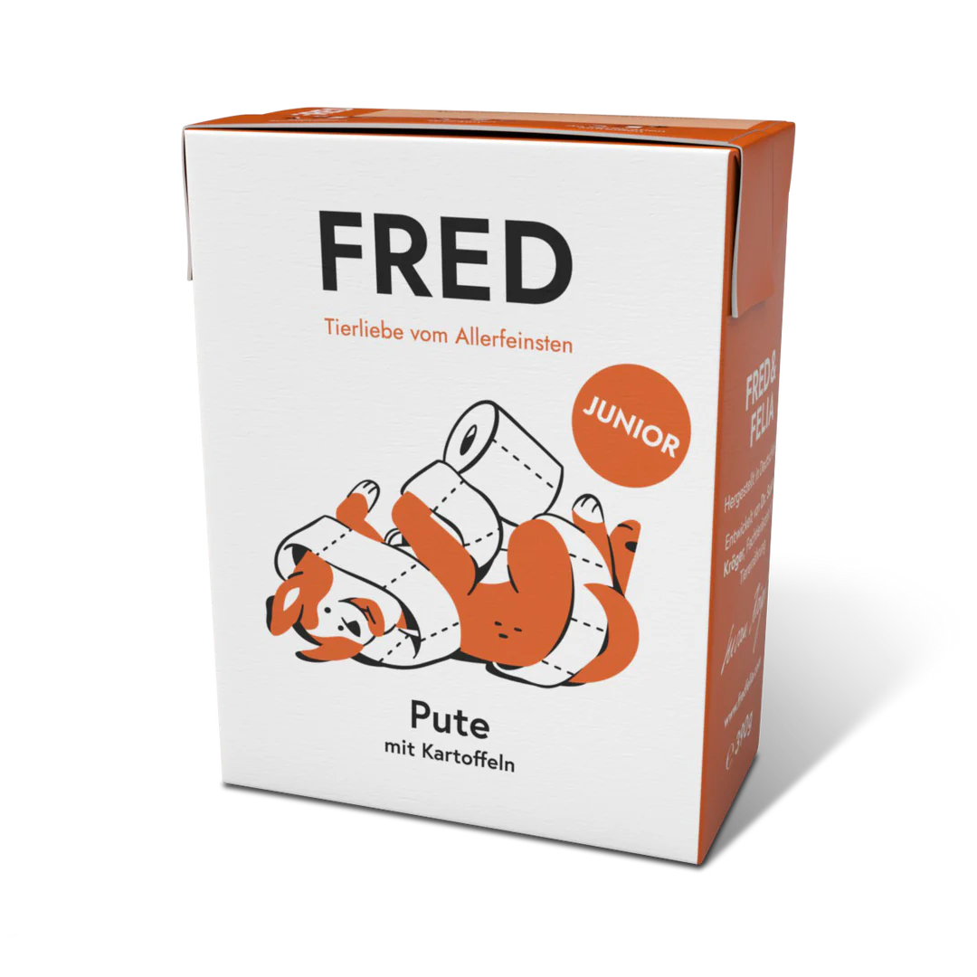 Turkey with Potatoes Wet Food for Puppies (390g)