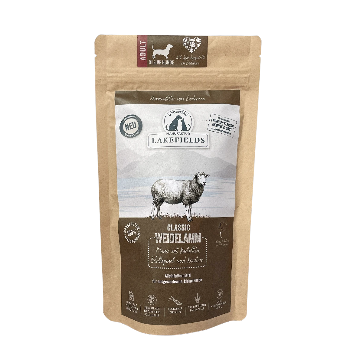 Single Protein Lamb Dry Food for Small Dogs